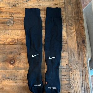 New! Nike women’s -Long Athletic soccer Socks - Black